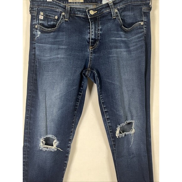 AG Adriano Goldschmied Jeans The Legging Ankle Distressed - Picture 2 of 7